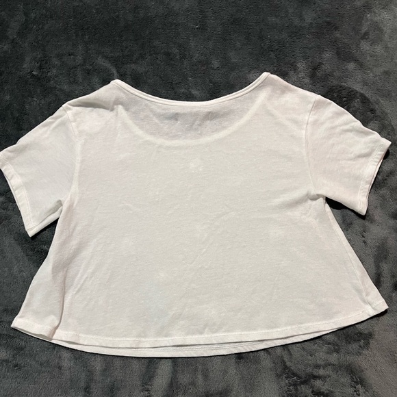 White jeweled Abercrombie Kids shirt - Picture 2 of 4